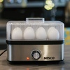 image:imageNESCO EC10 Egg Cooker Stainless SteelBlack 400 watts