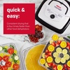 image:imageNESCO FD80A Square Food Dehydrator for Snacks Fruit Beef Jerky 4Tray White Electric Dehydrator with Even Heat DryingDehydrator