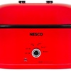 image:imageNESCO MWR1814 Electric Roaster Oven for FamilySize Meals White 18Quart Countertop Roaster with Adjustable Temperature ControlRed