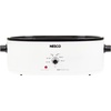 image:imageNESCO MWR1814 Electric Roaster Oven for FamilySize Meals White 18Quart Countertop Roaster with Adjustable Temperature ControlWhite