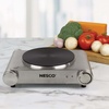 image:imageNESCO SB01 Electric Burner Stainless Steel 1500 watts