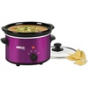 image:imageNESCO SC150R Oval Slower Cooker Red Ceramic 15 quart 120 wattsViolet