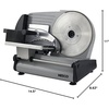 image:imageNESCO Stainless Steel Food Slicer Adjustable Thickness 87Silver