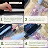image:imageNESCO VS03R Vacuum Sealer Bags for Home Food Storage LiquidFriendly Bags Safe for Microwave and SousVide CookingVacuum Seal Rolls