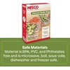 image:imageNESCO VS06B 11 x 16 Bags Compatible Vacuum sealers and Other Brands Dishwasher Safe Tear Resistant Safe to Microwave Boil or Freeze11 X 1575