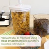 image:imageNesco Deluxe Food VS12 Vacuum Sealer 130 Watts Kit Bags amp Viewing Lid Compact SilverVacuum Sealer
