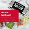 image:imageNesco Deluxe Food VS12 Vacuum Sealer 130 Watts Kit Bags amp Viewing Lid Compact SilverVacuum Sealer