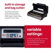 image:imageNesco Deluxe Food VS12 Vacuum Sealer 130 Watts Kit Bags amp Viewing Lid Compact SilverVacuum Sealer
