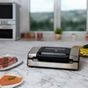 image:imageNesco Deluxe Food VS12 Vacuum Sealer 130 Watts Kit Bags amp Viewing Lid Compact SilverVacuum Sealer