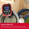 image:imageNesco SVC1000 Sous Vide Precision Cooker with Digital Display and PreProgrammed Cooking Options for Meat Fish Chicken and Vegetables 1000 Watts Red and Black
