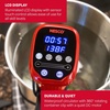 image:imageNesco SVC1000 Sous Vide Precision Cooker with Digital Display and PreProgrammed Cooking Options for Meat Fish Chicken and Vegetables 1000 Watts Red and Black