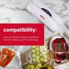 image:imageNesco VS01 One Touch Operation Food Vacuum Sealer  Nesco VS03R Vacuum Sealer Bag Rolls 787 inch x 1970 feet 2 Count