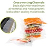 image:imageNesco VS07V Vacuum Sealer Bag Variety Pack BagRoll Combo Clear