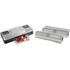 image:imageNesco VSS01 Automatic Food Vacuum Sealer with Digital Scale  Nesco VS03R Food Vacuum Sealer Bag Rolls 787 inch x 1970 feet 2 Count