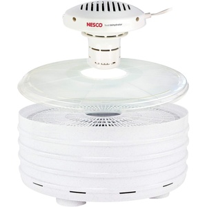 image:imageNESCO FD37 Food Dehydrator For Snacks Fruit Beef JerkyWhiteClear 4 TraysDehydrator