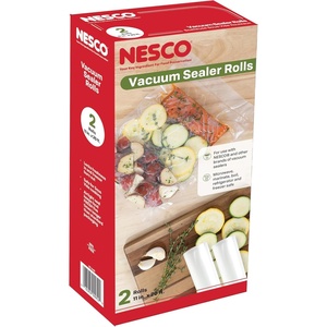 image:imageNESCO VS04R Vacuum Sealer Rolls for Home Food Storage CustomSize 11Inch Bags Compatible with Nesco and Most Vacuum SealersVacuum Seal Rolls
