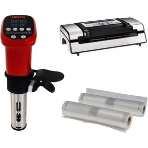 image:imageNesco SVC1000 Sous Vide Precision Cooker  Deluxe Food VS12 Vacuum Sealer  2 Vacuum Sealer Bag Rolls 8 x 20