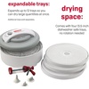 image:imageNesco FD61 Snackmaster Encore Food Dehydrator  Nesco LT2SG Snackmaster AddaTray Set of 2